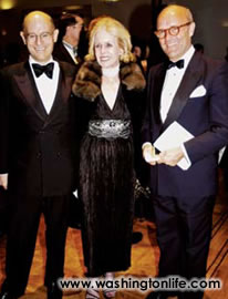 Paul and Anne Nitze and Amb. of Sweden Gunnar Lund
