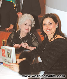 Writer JUDITH “MISS MANNERS” MARTIN and INGRID AIELLI