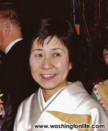Japan Ambassador's wife Hanayo Kato