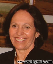 Argentina Ambassador's wife Monica Bordón