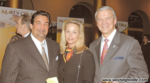 Ted and Lynn Leonsis and Allan McArtor