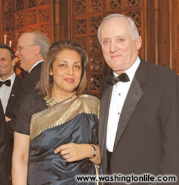 Shirin Tahir-Kheli and Project HOPE president and CEO Dr. John Howe