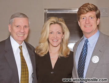 Jorge Adeler, Paige Bishop and Rep. Patrick Kennedy