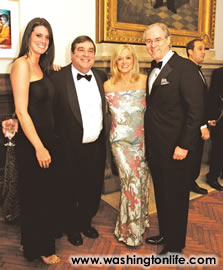 Kathleen Statz, Dean Moorehouse with Trish and George Vradenburg