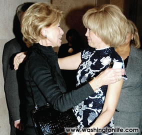 Diane Gallagher and Irina Gorbachev