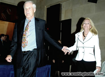 Ted Turner and Susan Levine