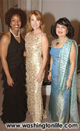 Gina Adams, Jane Seymour and Irene Natividad