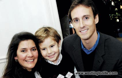 Capricia and Rob Marshall with their son