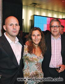 Mauricio and Nesrin Fraga-Rosenfield with Bolivian Amb. Jaime Aparicio