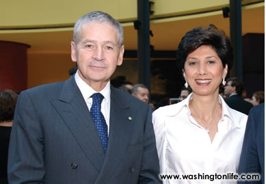 Italian Amb. Giovanni Castellaneta and Leila Castellaneta
