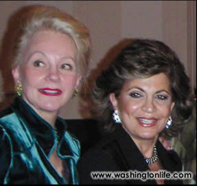 Carole Randolph and Annie Totah