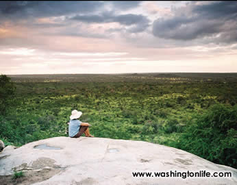 A view of the Kruger National Park at Mala Mala.