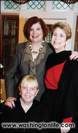 Kathie Douglass Stone, Suzy Gershman and Karen Fawcett