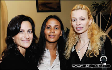 Rebecca Fishman, Michelle Fenty and Rima Al-Sabah