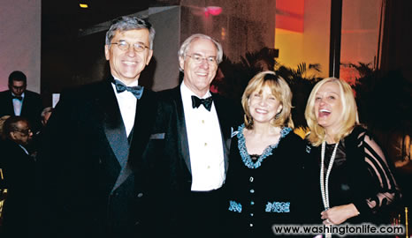 Tom Wheeler, George Vradenberg, Carol Wheeler and Trisha Vradenberg