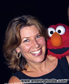 Sherrie Rollins Westin with Elmo