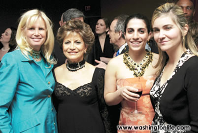 Dr. Susan Blumenthal, Annie and Nicole Totah and Lara George
