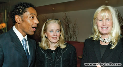 Giancarlo Esposito, Debbie Dingell and Dr. Susan Blumenthal