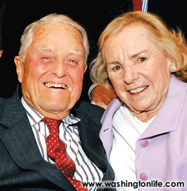 Sargeant Shriver and Ethel Kennedy