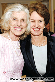 Eunice Kennedy Shriver and Kathleen Kennedy Townsend