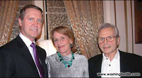 William Cohen and Marcia and Frank Carlucci