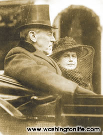 The President with wife Edith