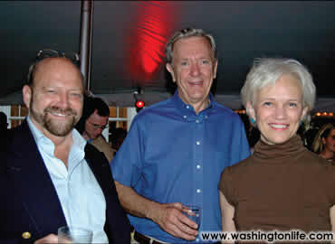 Michael Klein with Bruce and Hattie Babbitt