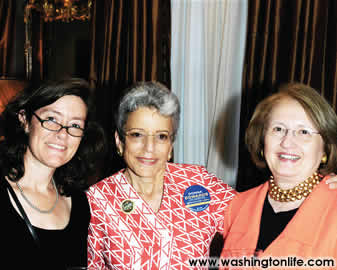 Mary Beth Maxwell, Patricia Bauman and Melanne Veveer