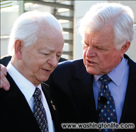 Sen. Robert Byrd and Sen. Ted Kennedy