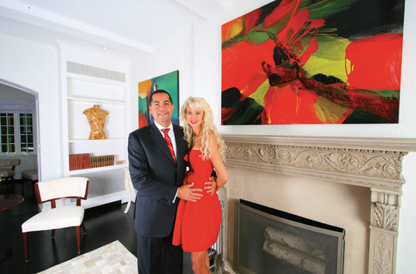 Real estate developer Don Peebles and his wife Katrina.