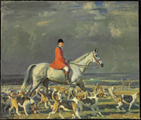 Frederick Henry Prince, Master of Foxhounds of the Pau Hunt by Sir Alfred James Munnings (1878-1959). Oil on canvas. Christie’s New York Sporting Art sale, Dec. 3. Estimate: $1,200,000-1,800,000.