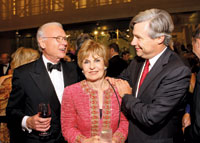 Roger and Vicki Sant with Senator Sheldon Whitehouse