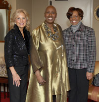 Jill Biden, Judith Jamison, and Marian Robinson