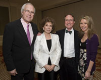 Chevy Chase, Teresa Heinz Kerry, Honoree Tom Lovejoy, and Jayni Chase