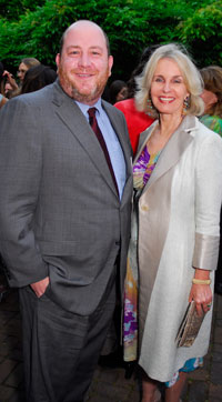 Andrew Schwartz and Sally Quinn