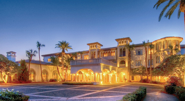 The iconic Cloister Hotel, which hosted world leaders when President George W. Bush hosted the 2004 G8 Summit at Sea Island.