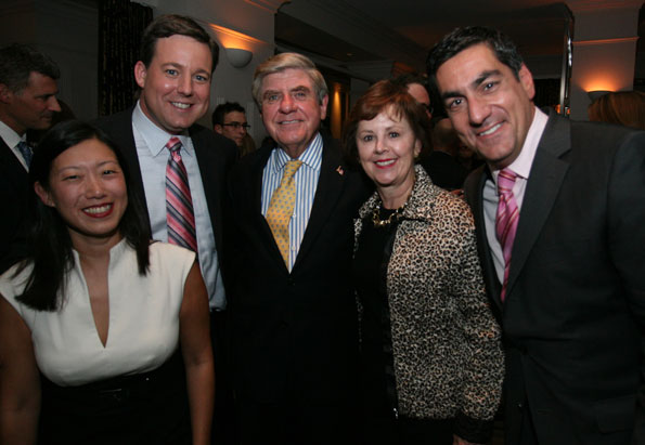 Shirley Hung, Ed Henry, Senator and Mrs. Ben Nelson and Peter Mirijanian