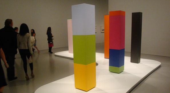 Anne Truitt 'Perception and Reflection' at Hirshhorn After Hours. Photograph by Alannah Wells
