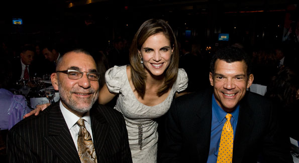 Michael Jack, Natalie Morales, Mark Whittaker at the ThanksUSA Gala. Photograph by Betsy Spruill Clarke