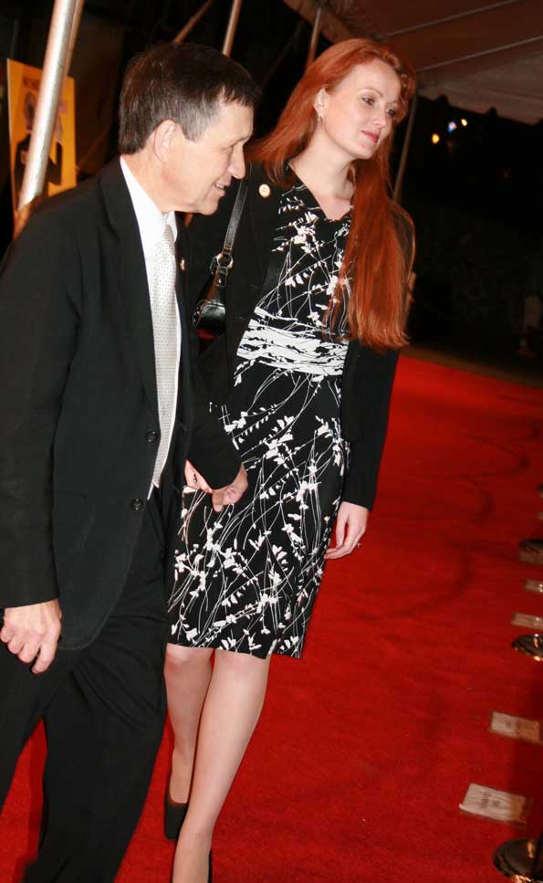 Rep. Dennis Kucinich and wife Elizabeth arrive at the film’s Washington premiere. (Photos by Janet Donovan)