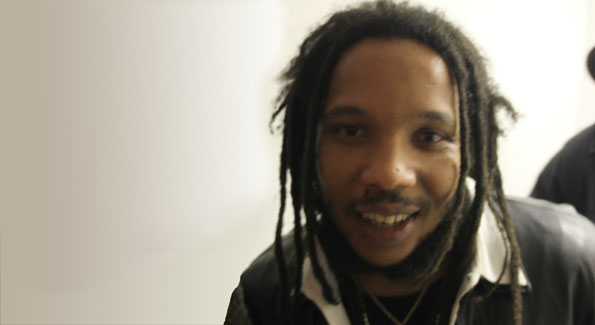 Stephen Marley after the National Geographic Symposium