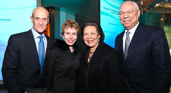  Michael and Meryl Chertoff with Alma and General Colin Powell. "Journey to Mecca" IMAX Gala Screening. Museum of Natural History. (photo by Tony Powell)
