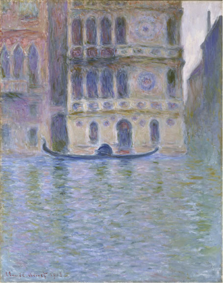 Claude Monet, The Palazzo Dario, 1908. Oil on canvas. National Museum of Wales; Miss Margaret S. Davies Bequest, 1963 (nmwa 2481). Courtesy American Federation of Arts.