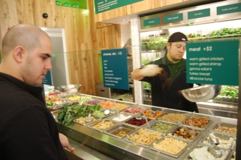 Sweetgreen's founder Nicolas Jammet says his favorite is the Chic P salad. Photo by John Arundel