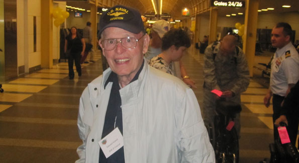 WWII veteran Edward Norton fought both in the Battle of Midway and Corregidor. (Photo by Jane Hess Collins)