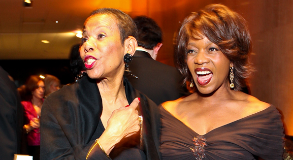 Mary Schmidt Campbell and Alfre Woodard