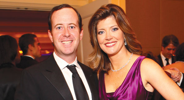 Norah O'Donnell and husband Geoff Tracy attend the 2nd Annual "Make a Difference" Gala
