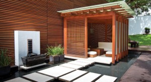 A cabana at chic boutique hotel and spa Villa 32. (Photo Anchyi Wei)