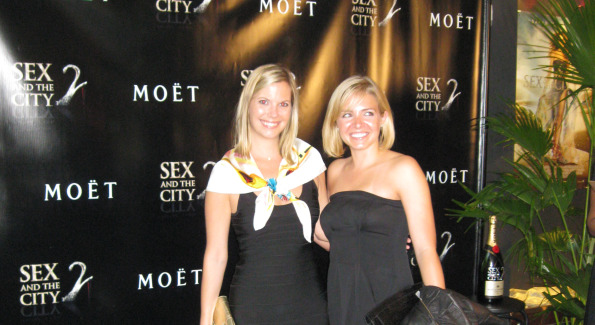 Guests at the Sex and the City 2 advanced screening