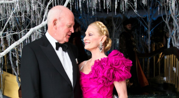 Michael and Susan Pillsbury at the Opera Ball. <i>Photo by Tony Powell.</i> 